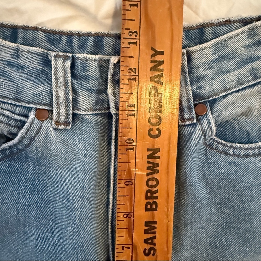 Wrangler x Billabong Patchwork Jeans Women’s 24 High Rise Flare Denim - Picture 10 of 10